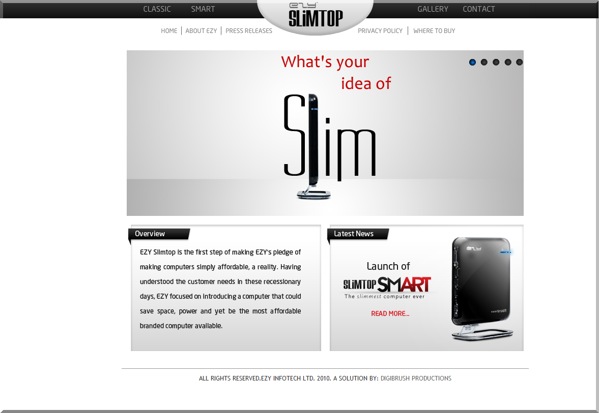 Ezy slimtop website